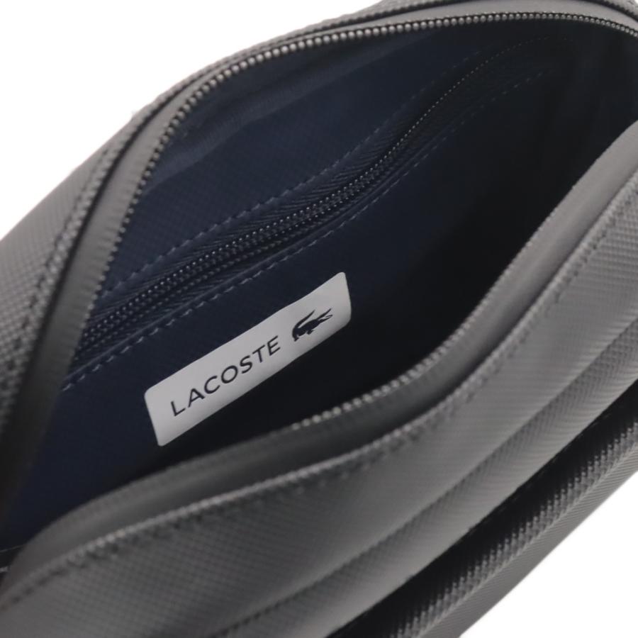 LACOSTE（ラコステ） メンズショルダーバッグ NH5340SJ ブラック : TRE
