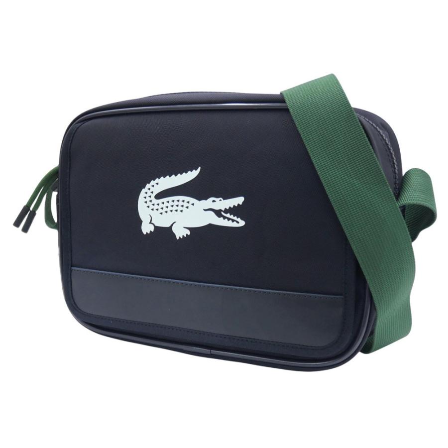 LACOSTE（ラコステ） メンズショルダーバッグ NH5357MW ダークネイビー