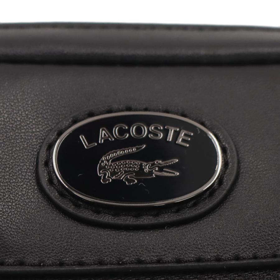 LACOSTE ラコステ メンズ ショルダーバッグ NH4401MR ブラック 2026春夏新作の画像