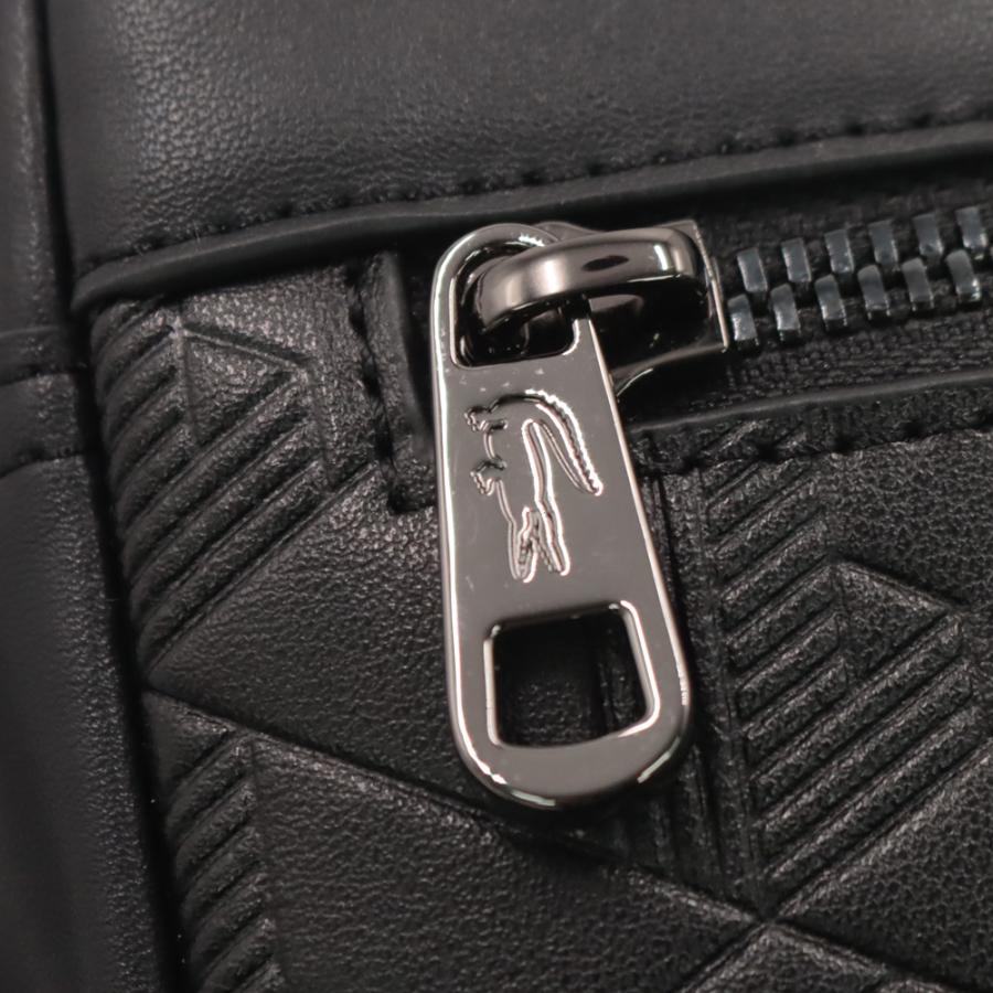LACOSTE ラコステ メンズ ショルダーバッグ NH4401MR ブラック 2026春夏新作の画像