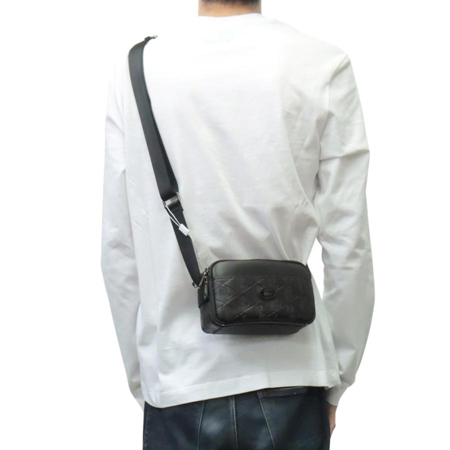 LACOSTE（ラコステ） メンズ ショルダーバッグ NH5264MR ブラック 2026