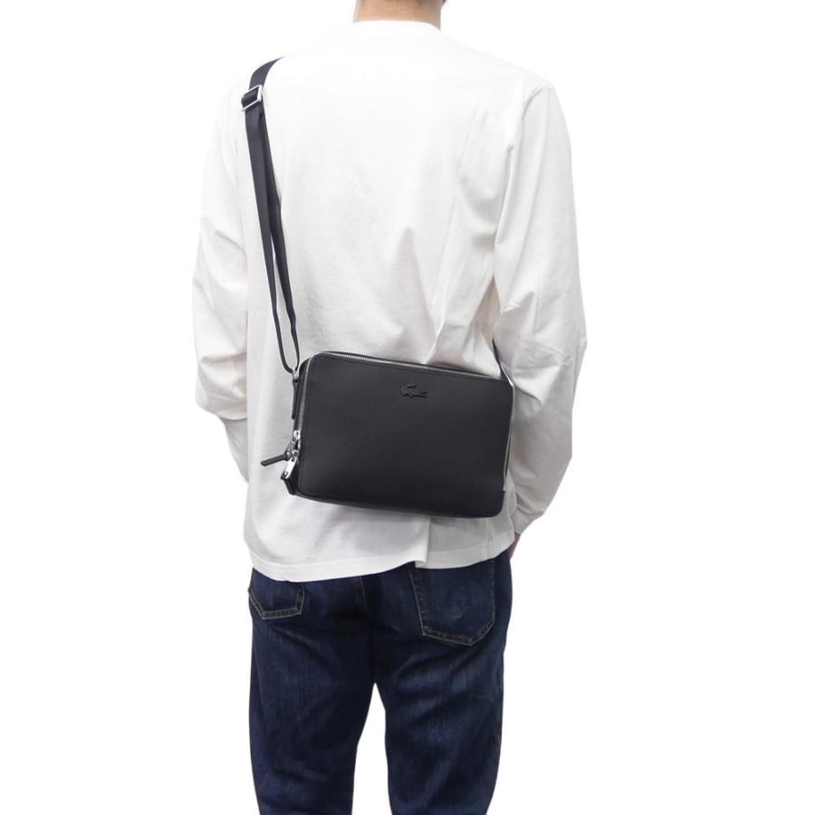 LACOSTE（ラコステ） メンズショルダーバッグ NH3270CE ブラック 2026