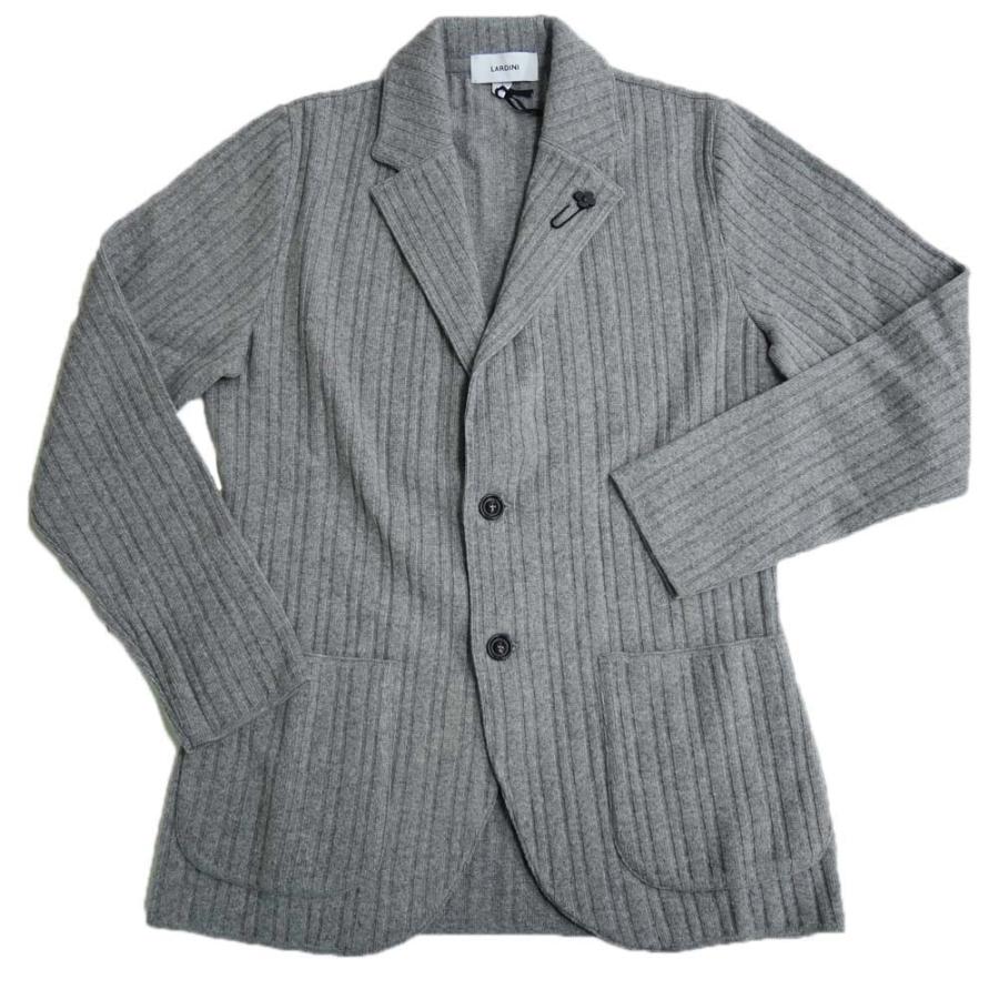 LARDINI（ラルディーニ） メンズシングル2Bニットジャケット ITLJM70