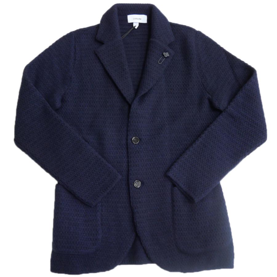LARDINI ラルディーニ メンズシングル2Bニットジャケット LARDINI ラルディーニ メンズシングル2Bニットジャケット