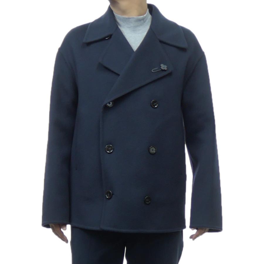 LARDINI ラルディーニ ポロコートネイビーブルー42