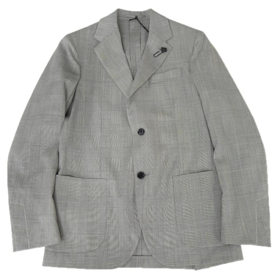 LARDINI ラルディーニ メンズシングル2Bセットアップスーツ EQ055Q EQEL62709 グレーの画像
