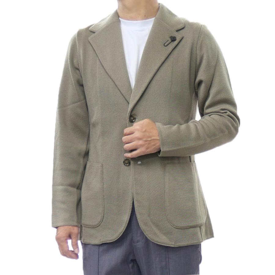 2025 秋冬新作！ LARDINI ラルディーニ ジャケット メンズ シングル2Bジャケット CNCLJM56 CN65000 グレージュ LARDINI（ラルディーニ） メンズシングル2Bジャケット CNCLJM56