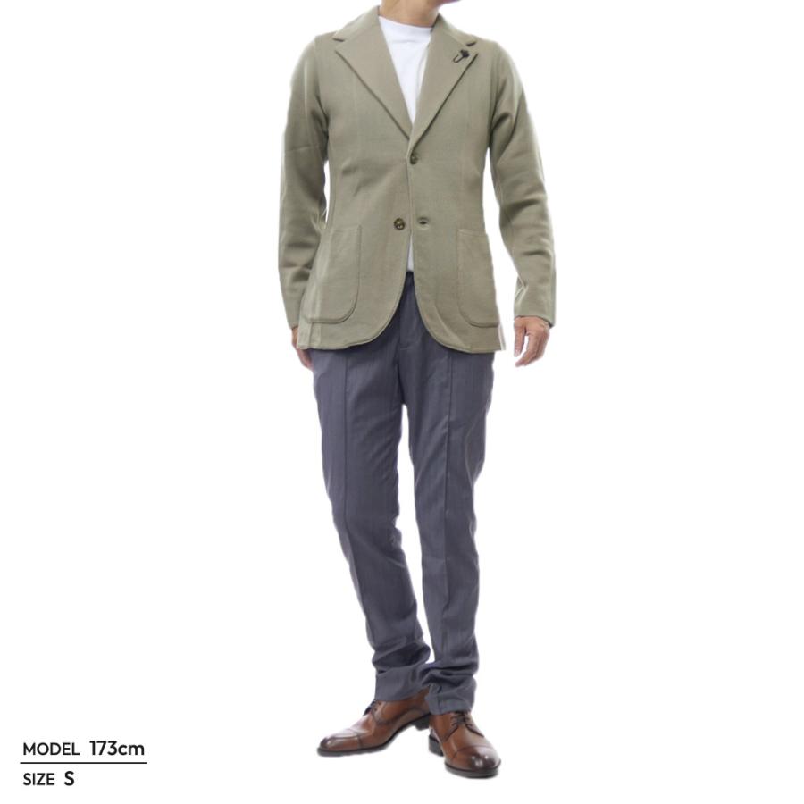 LARDINI ラルディーニ メンズシングル2Bジャケット CNCLJM56 CN65000 グレージュの画像