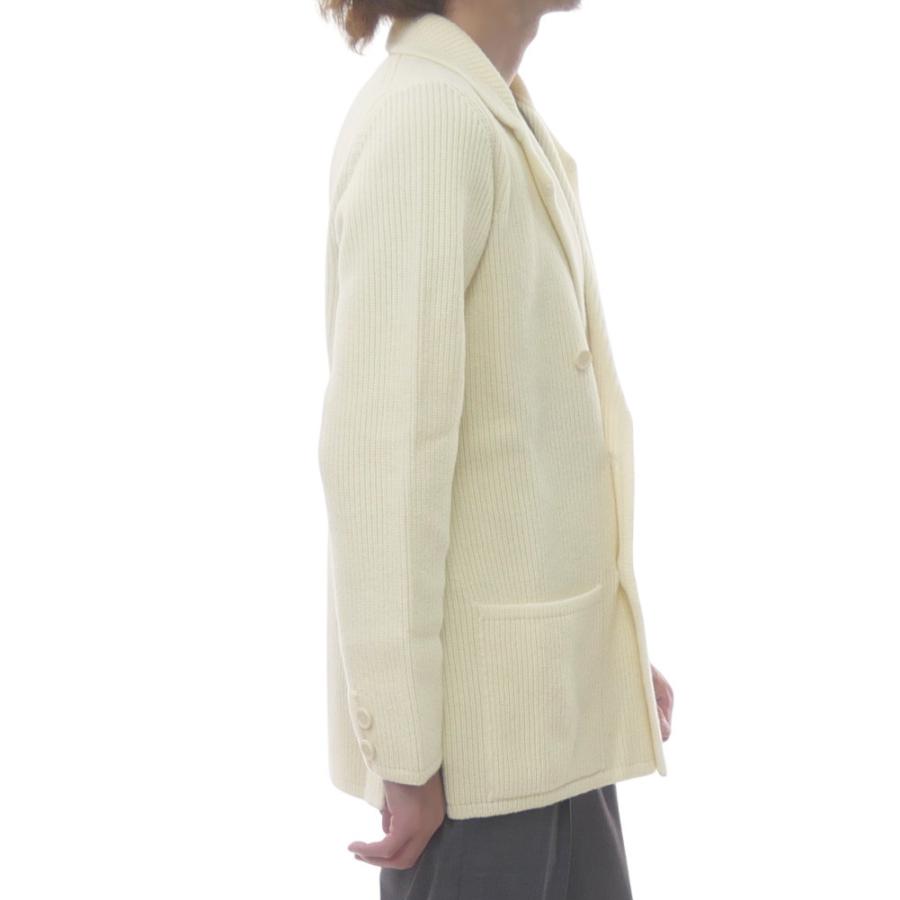 LARDINI ラルディーニ メンズダブル6Bニットジャケット AALJN98 AA65036 オフホワイトの画像