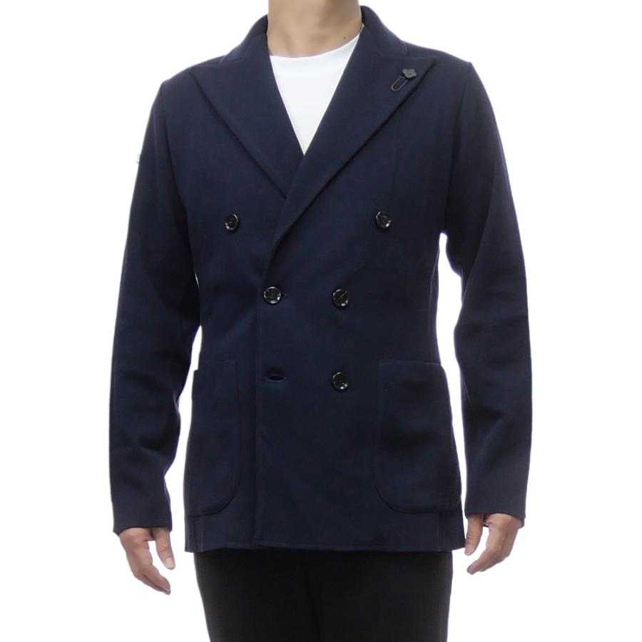 LARDINI ラルディーニ メンズダブル6Bニットジャケット ESLJM57 LARDINI ラルディーニ メンズダブル6Bニットジャケット ESLJM57