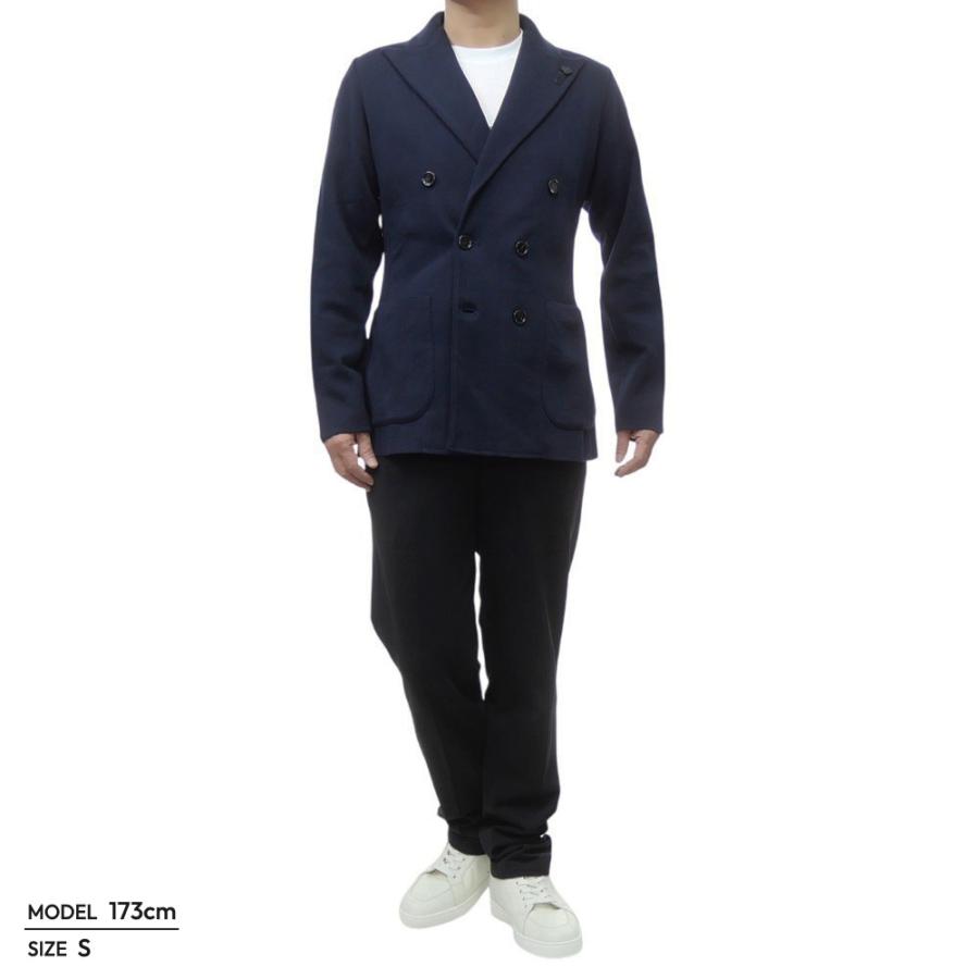 LARDINI サイズSネイビー ビジネスジャケット シングルブレスト LARDINI（ラルディーニ） メンズシングル2Bジャケット ESLJM56 ES64000