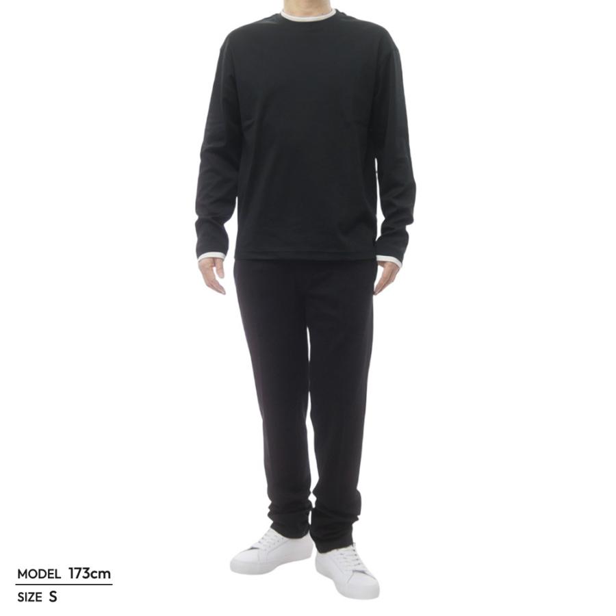 LARDINI（ラルディーニ） メンズクルーネックロングTシャツ PALTML41