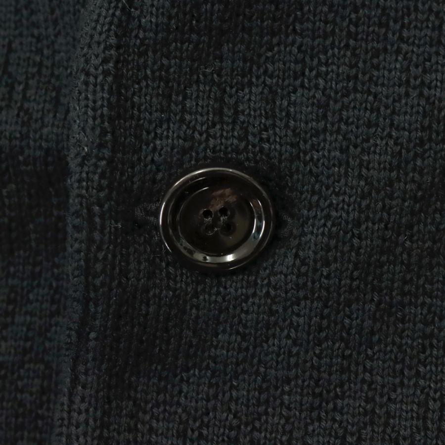 LARDINI ラルディーニ メンズシングル2Bニットジャケット CNCLJM56 PA66004 ブラック 2026春夏新作の画像