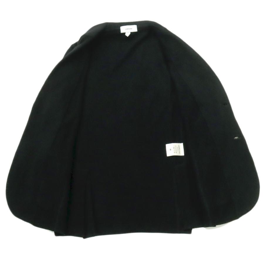 LARDINI ラルディーニ メンズシングル2Bニットジャケット CNCLJM56 PA66004 ブラック 2026春夏新作の画像