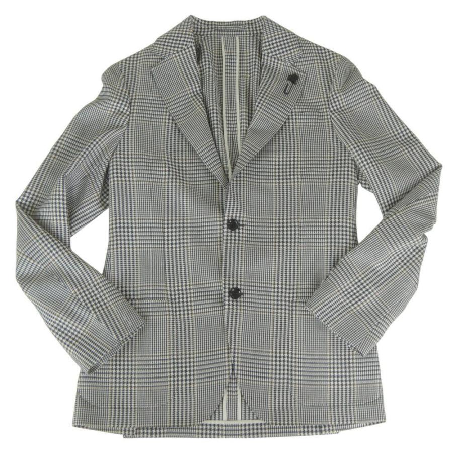 LARDINI ラルディーニ メンズシングル2Bジャケット CN6202Q PAIF66506 グレー 2026春夏新作の画像