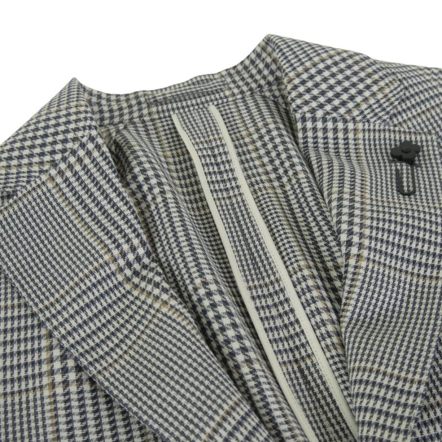 LARDINI ラルディーニ メンズシングル2Bジャケット CN6202Q PAIF66506 グレー 2026春夏新作の画像