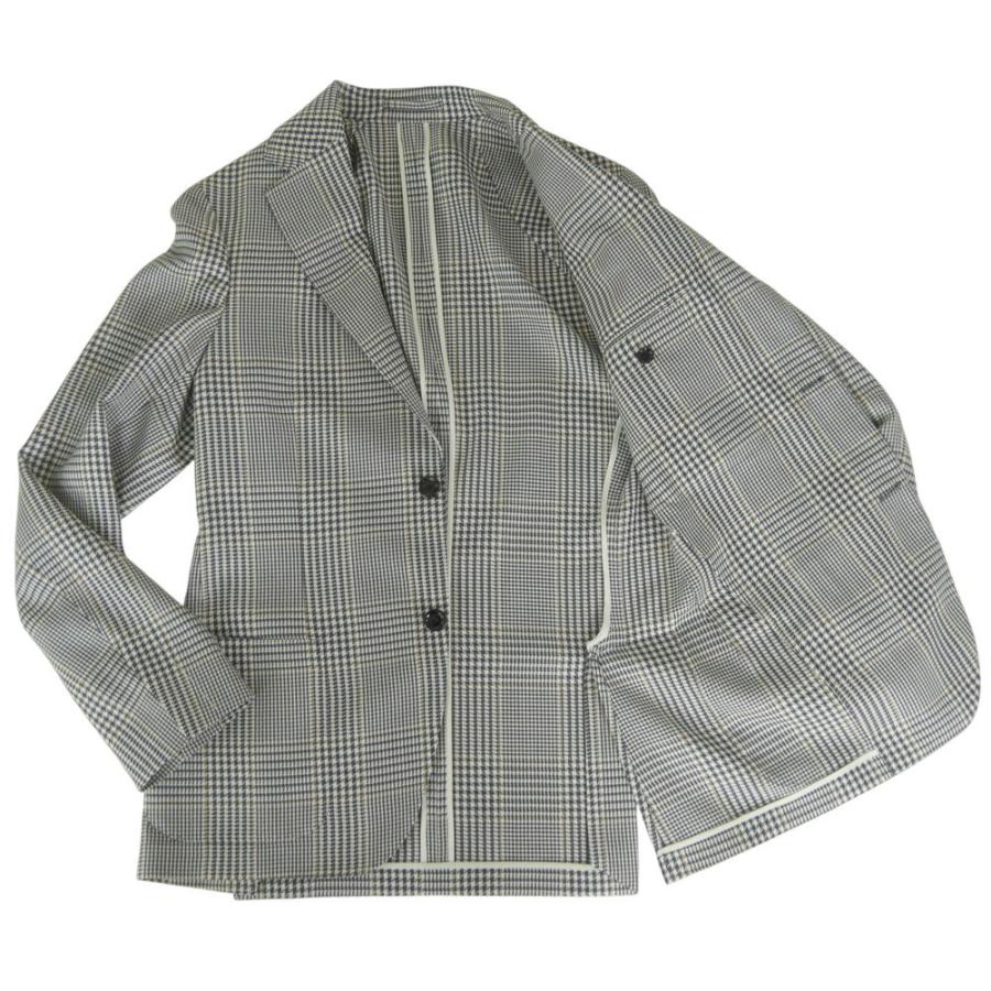LARDINI ラルディーニ メンズシングル2Bジャケット CN6202Q PAIF66506 グレー 2026春夏新作の画像