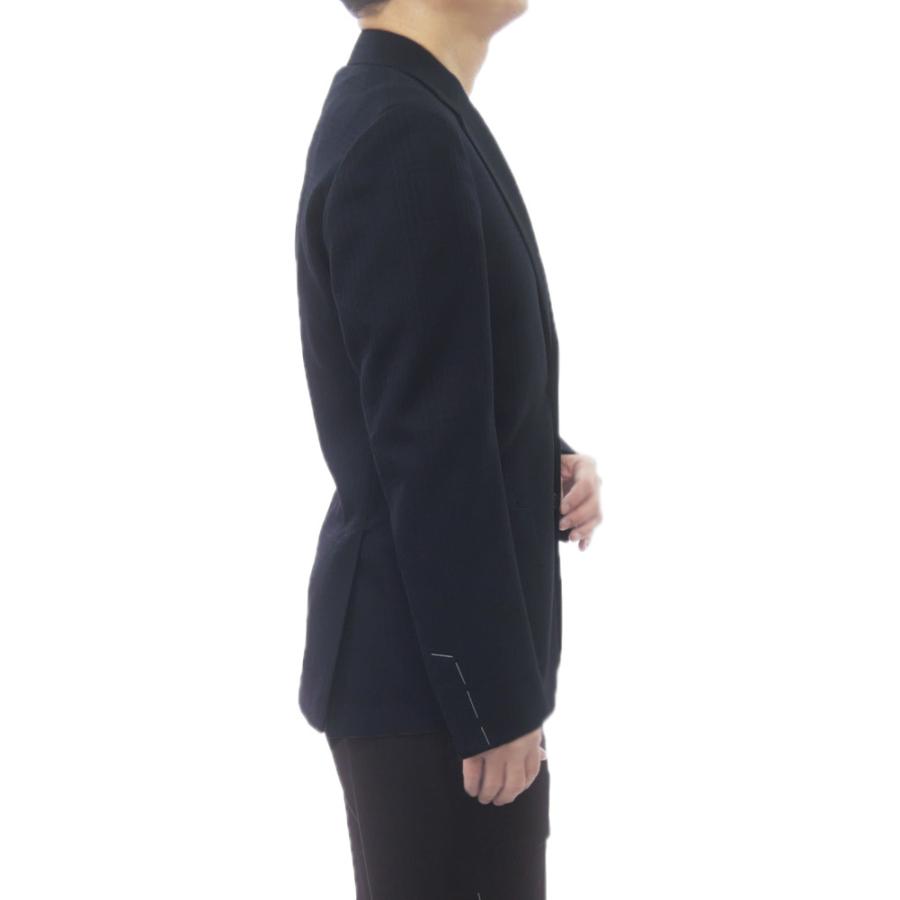 LARDINI ラルディーニ メンズシングル2Bジャケット CN6202Q PAIF66515 ダークネイビー 2026春夏新作の画像