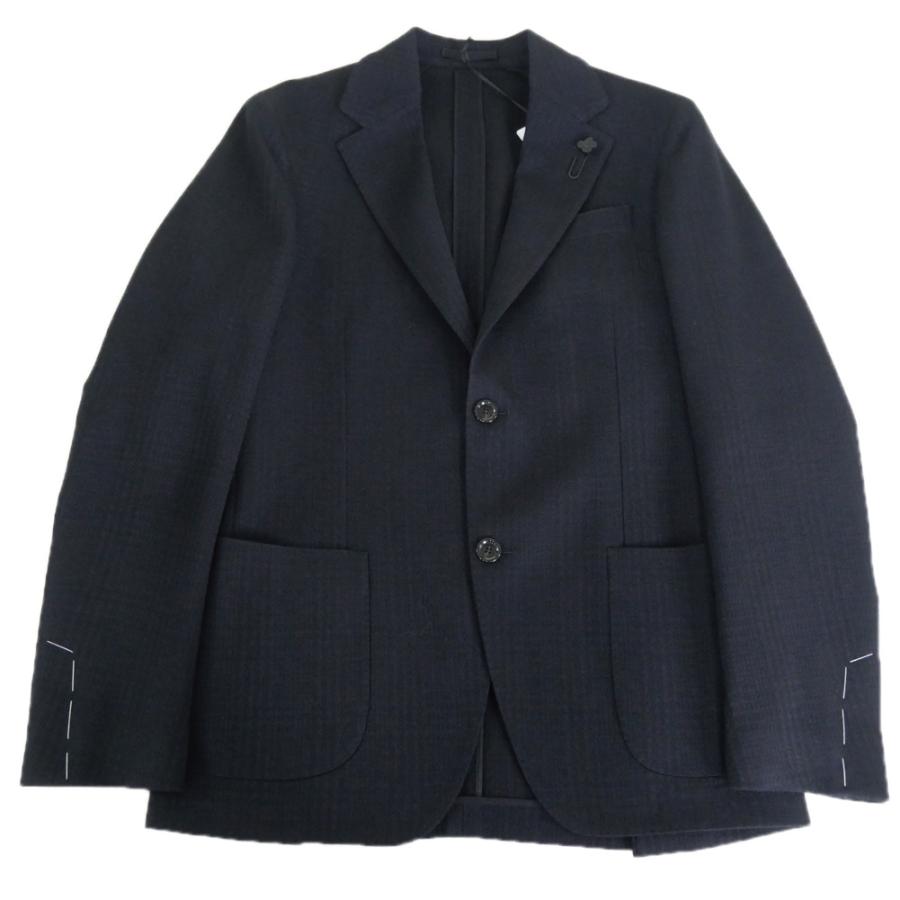 タイムセール【LARDINI Men's シングルジャケット】 LARDINI（ラルディーニ） メンズシングル2Bジャケット CN6202Q