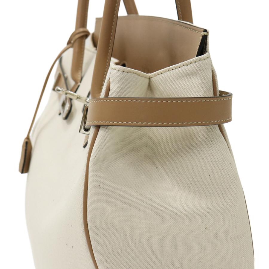 LAVA ラヴァ キャンバス×レザー トートバッグ LV42HW_CAN 2026春夏新作の画像