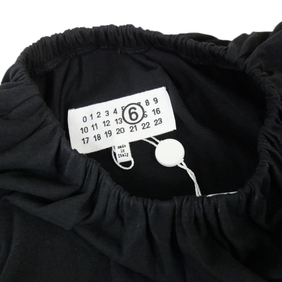 MM6 エムエムシックス レディースギャザーネックノースリーブ