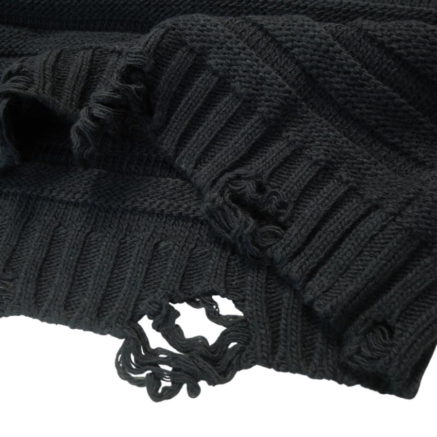 MM6 エムエムシックス セーター メンズ ハイネック SH0HA0004 M13040 ブラック MM6 エムエムシックス メンズハイネックセーター SH0HA0004 M13040