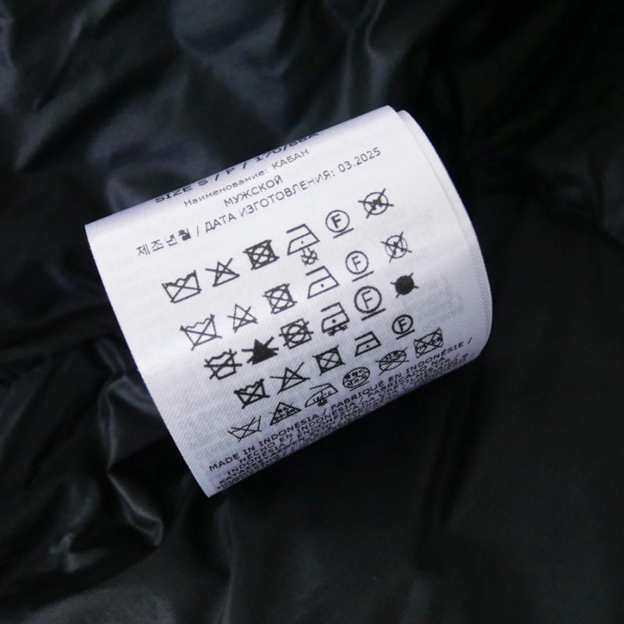 MM6 エムエムシックス メンズダウンブルゾン SH0AM0067 M35594 ブラックの画像