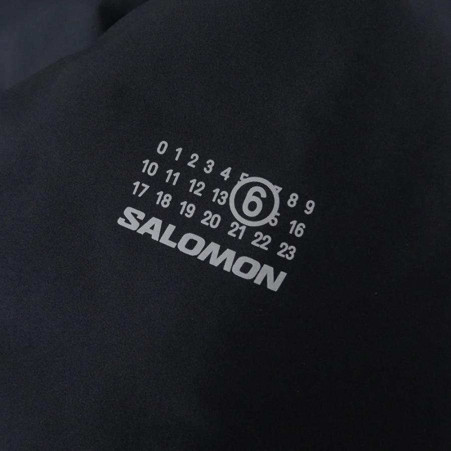 MM6 エムエムシックス メンズダウンブルゾン SH0AM0067 M35594 ブラックの画像