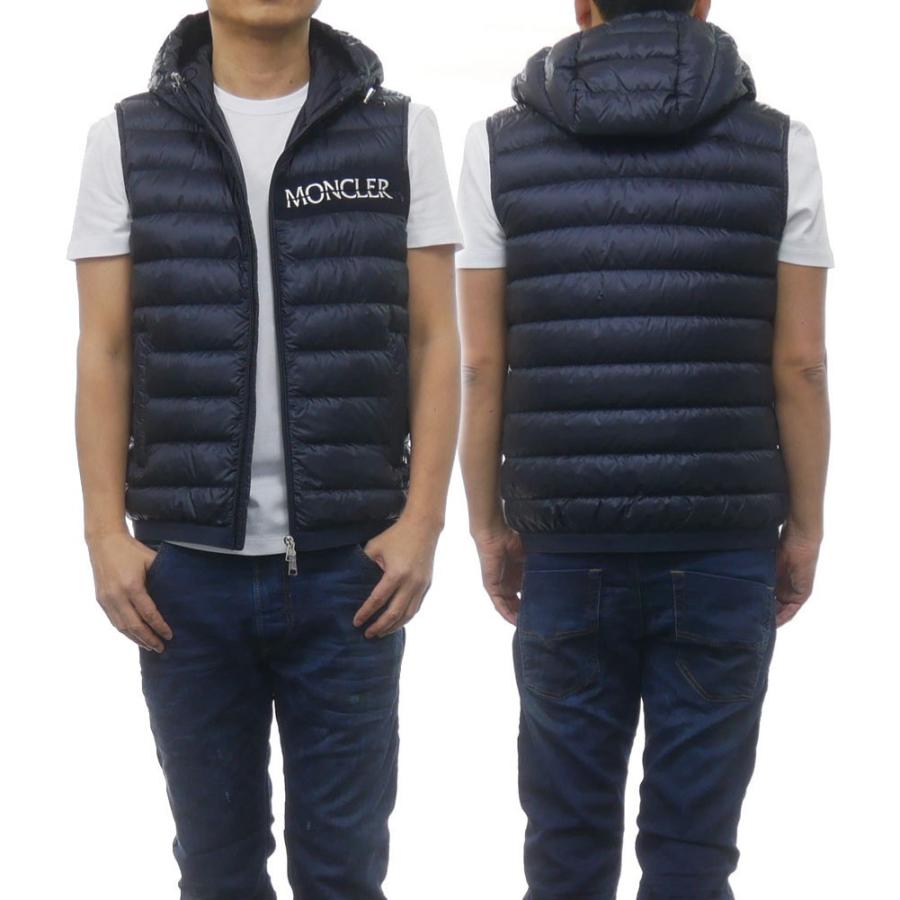 Moncler モンクレール メンズダウンベスト Laruns 94 C0019 ネイビー Dallasreceiver Com