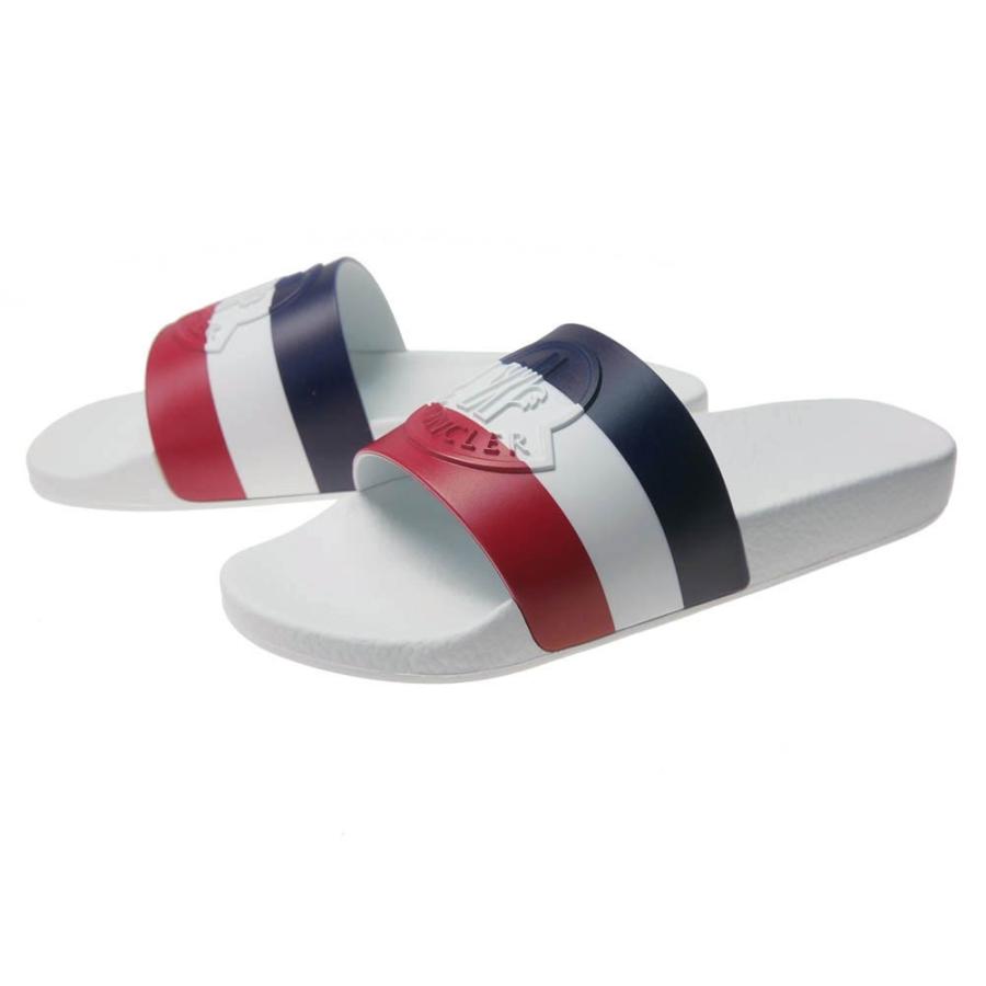 Moncler モンクレール メンズシャワーサンダル Basile 4c700 00 01a49 ホワイト 春夏新作 Www Unipymes Com