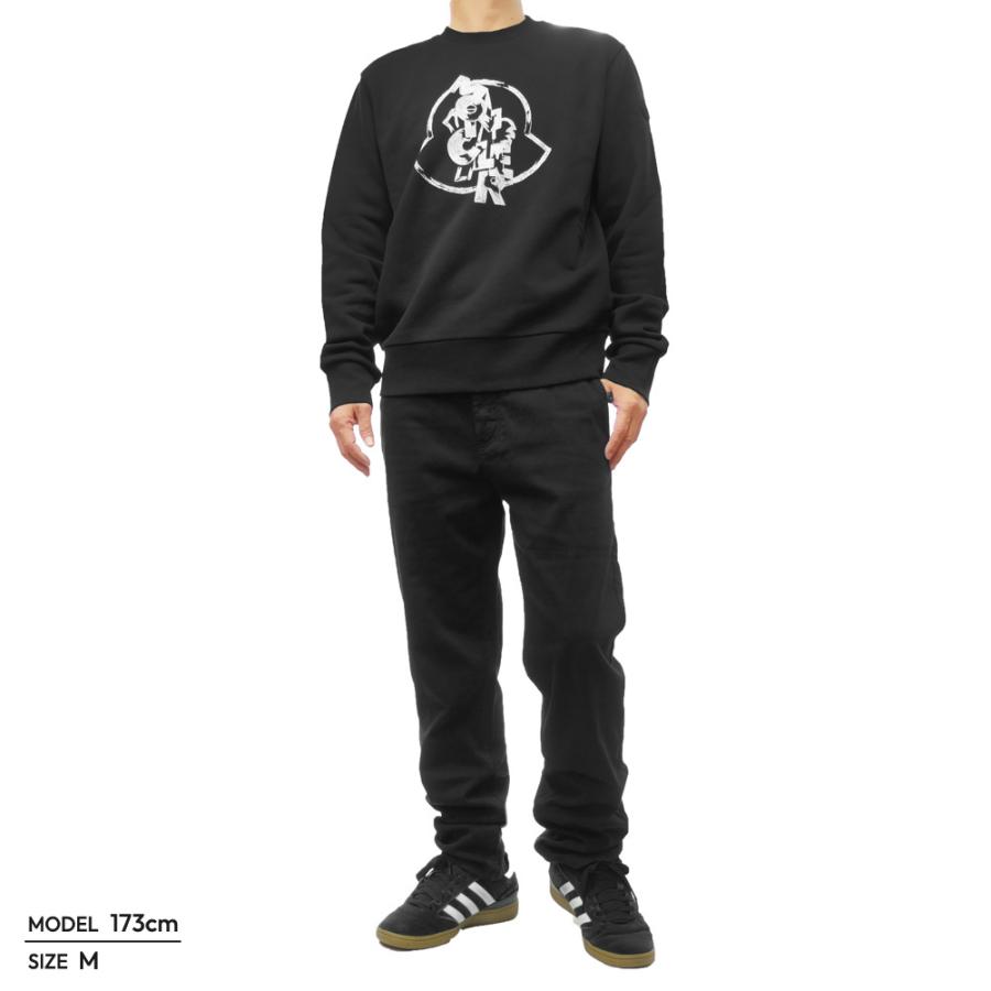 MONCLER モンクレール メンズトレーナー 8G00079 899V4 ブラック MONCLER モンクレール メンズトレーナー 8G00079 899V4 ブラック