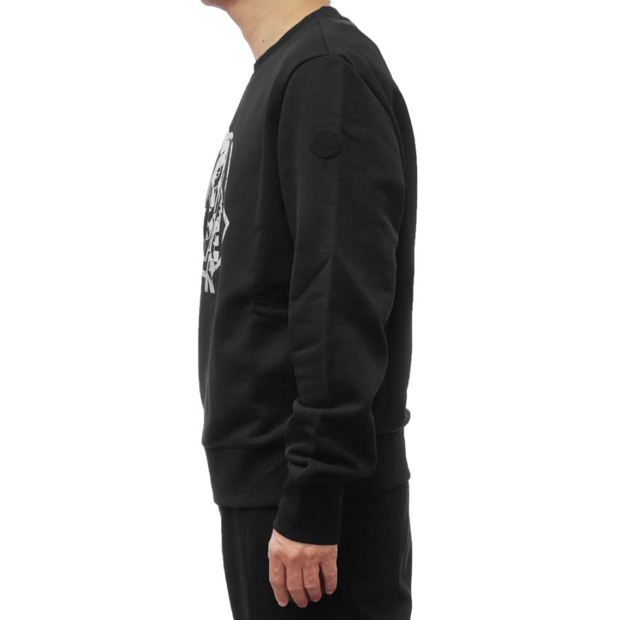 MONCLER モンクレール メンズトレーナー 8G00079 899V4 ブラック MONCLER モンクレール メンズトレーナー 8G00079 899V4 ブラック