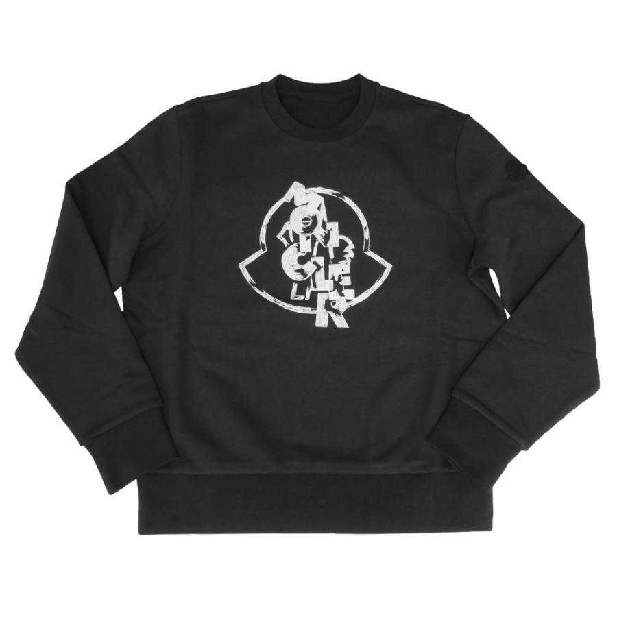 MONCLER モンクレール メンズトレーナー 8G00079 899V4 ブラック MONCLER モンクレール メンズトレーナー 8G00079 899V4 ブラック
