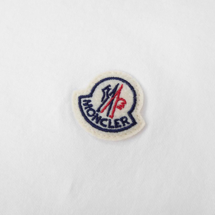 MONCLER ロゴプリント Tシャツ ホワイト　サイズ5 MONCLER ロゴプリント Tシャツ ホワイトサイズ5