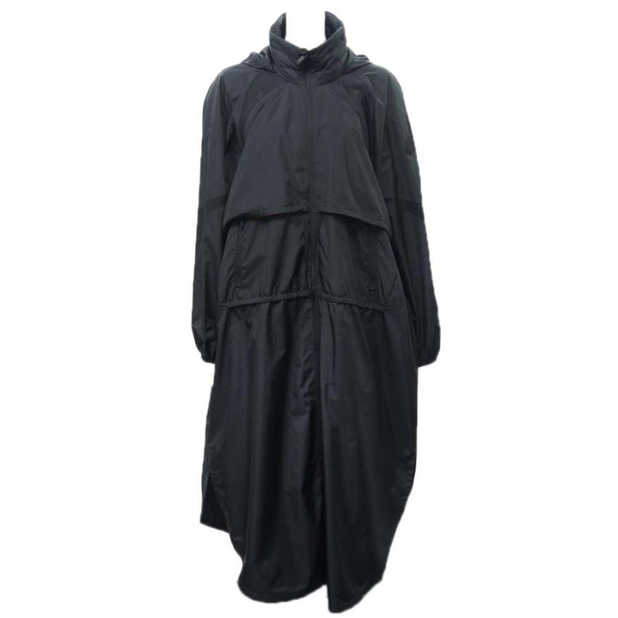 極美品】MONCLERモンクレールLINダウンナイロンコートブラック