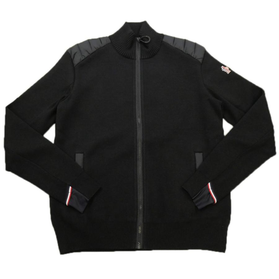 MONCLER モンクレール メンズジップアップカーディガン 9B00010 M1122 ブラックの画像