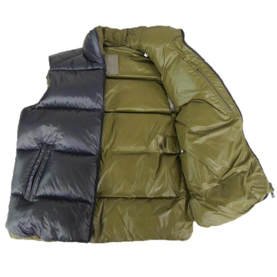 MONCLER ダウンベスト カーキグレー 0 中古・古着通販】MONCLER (モンクレール) adidas (アディダス