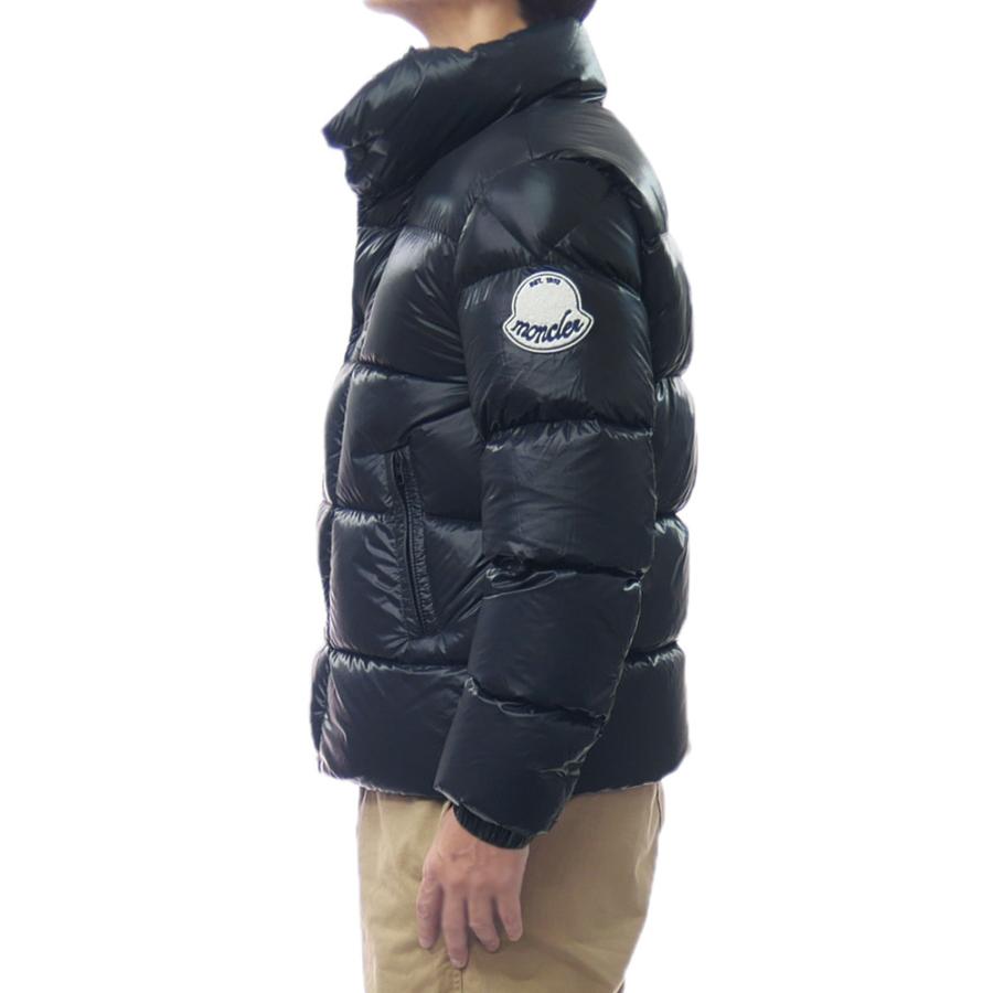MONCLER モンクレール メンズダウンブルゾン 1A00130 596XE / TRIPITI ネイビー×カーキの画像