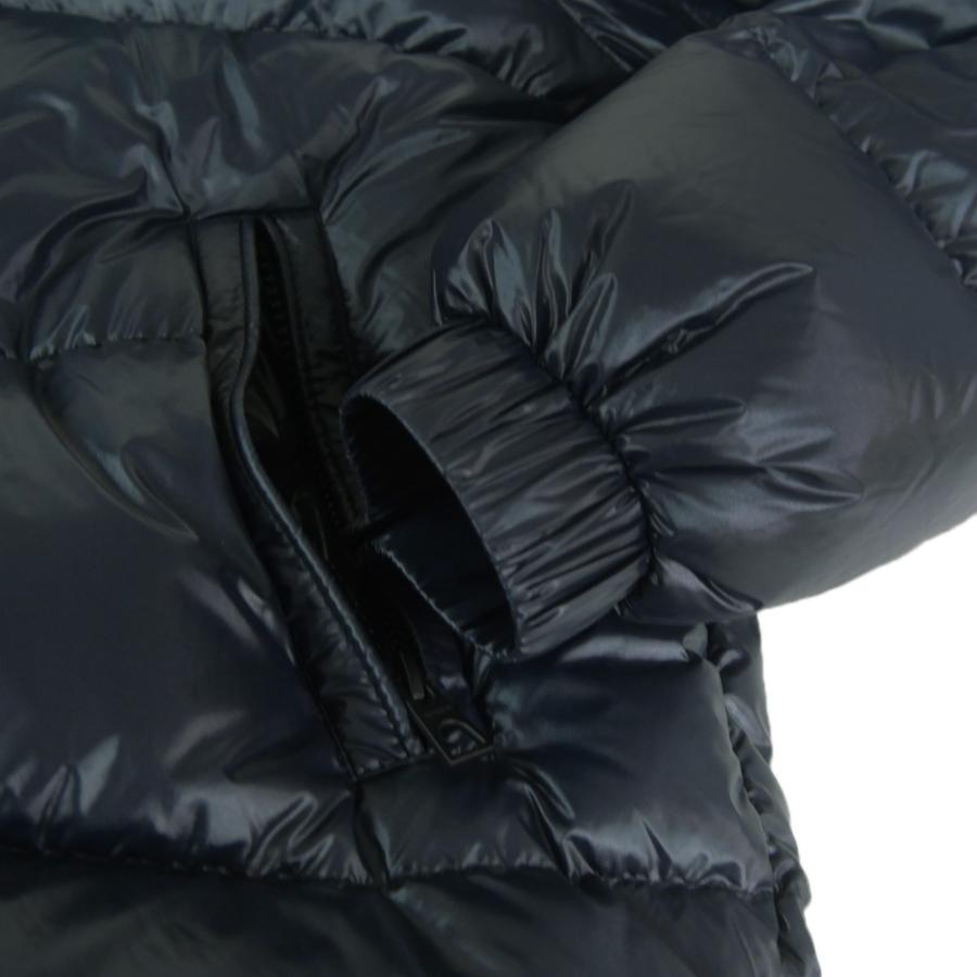 2025 秋冬新作！ MONCLER モンクレール メンズ ダウンブルゾン 1A00130 596XE / TRIPITI ネイビー×カーキ MONCLER（モンクレール） メンズダウンブルゾン 1A00130 596XE