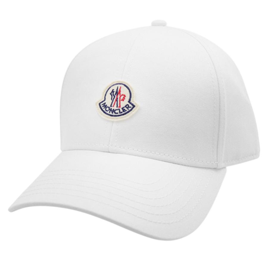 MONCLER モンクレール 帽子 メンズ キャップ 3B00043 04863 / BASEBALL CAP ホワイト MONCLER（モンクレール） メンズキャップ 3B00043 04863 / BASEBALL