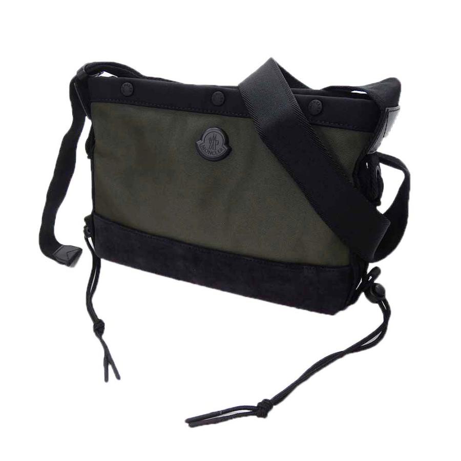 MONCLER モンクレール バッグ メンズ ショルダーバッグ 5L00001 M7835 / NEW TECH CROSSBODY モスグリーン MONCLER（モンクレール） メンズショルダーバッグ 5L00001 M7835 / NEW