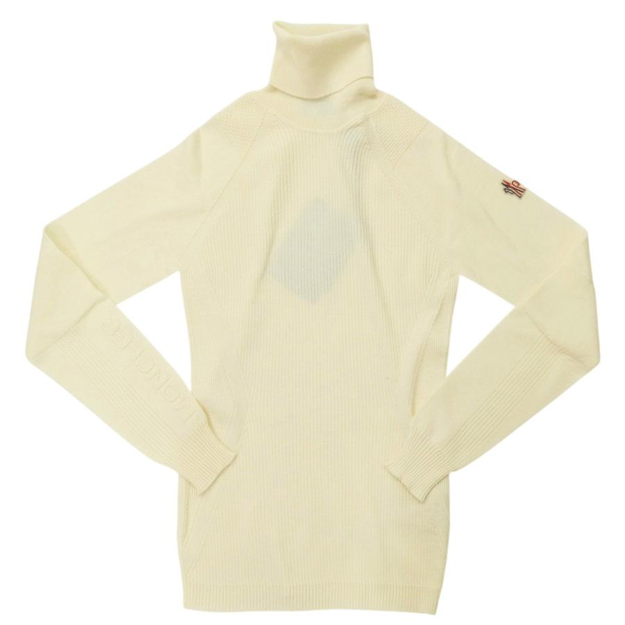 MONCLER モンクレール レディースタートルネックニット セーター 9F00001 M1122 クリームの画像
