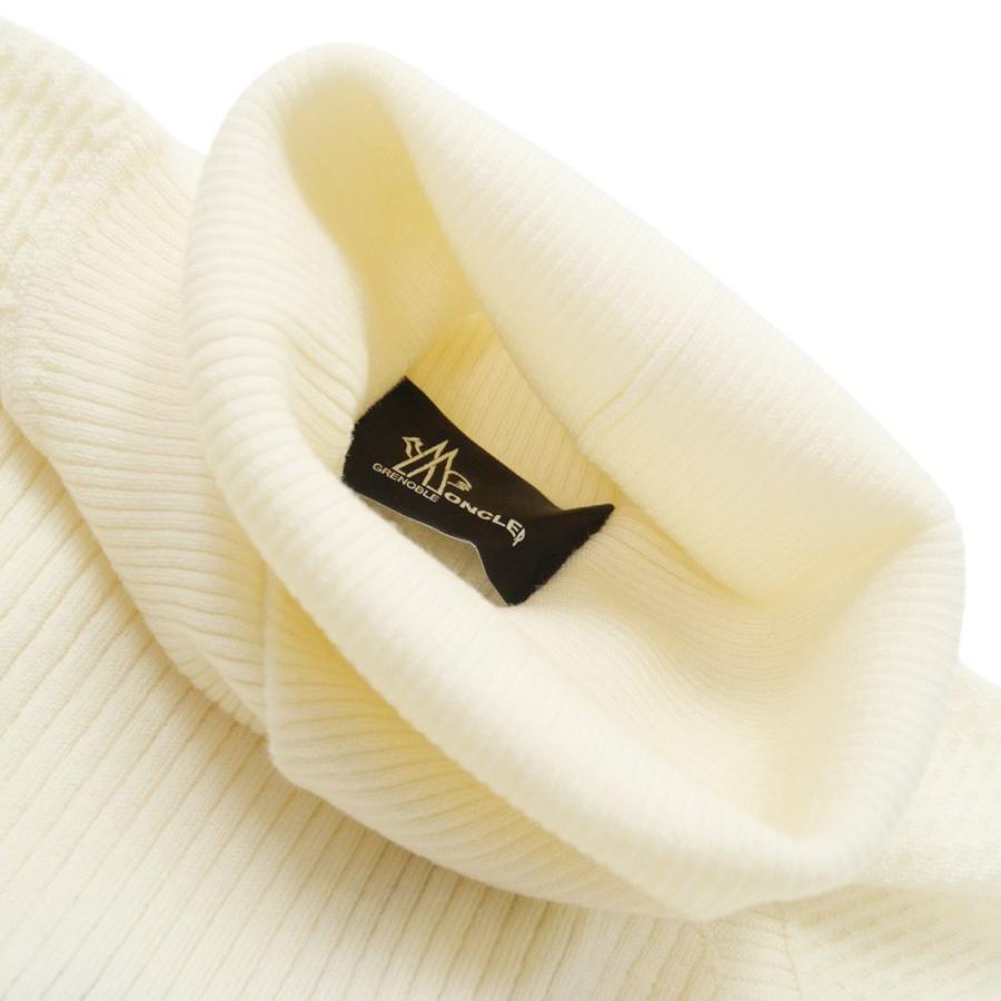 MONCLER モンクレール レディースタートルネックニット セーター 9F00001 M1122 クリームの画像