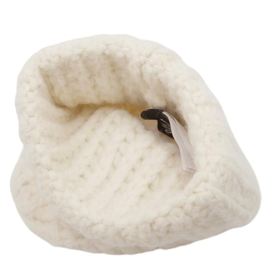 MONCLER アイボリー ニット帽 ホワイト ニットキャップ : ハット＆ベレー 向けの メンズ | モンクレール