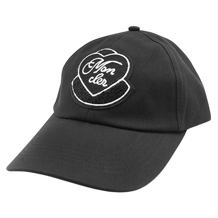 MONCLER モンクレール レディース キャップ 3B00018 0U082 / BASEBALL CAP ブラックの画像