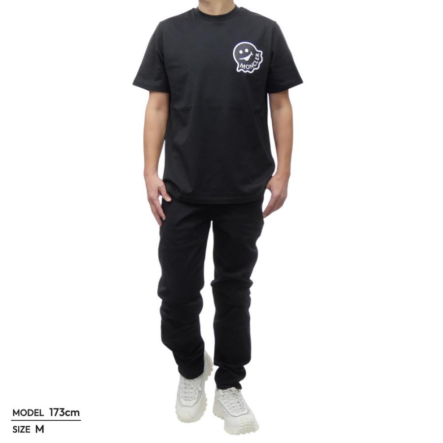 MONCLER メンズ 半袖Tシャツ 8C00018 89AJS 00A MONCLER モンクレール メンズクルーネックTシャツ 8C00018 89AJS