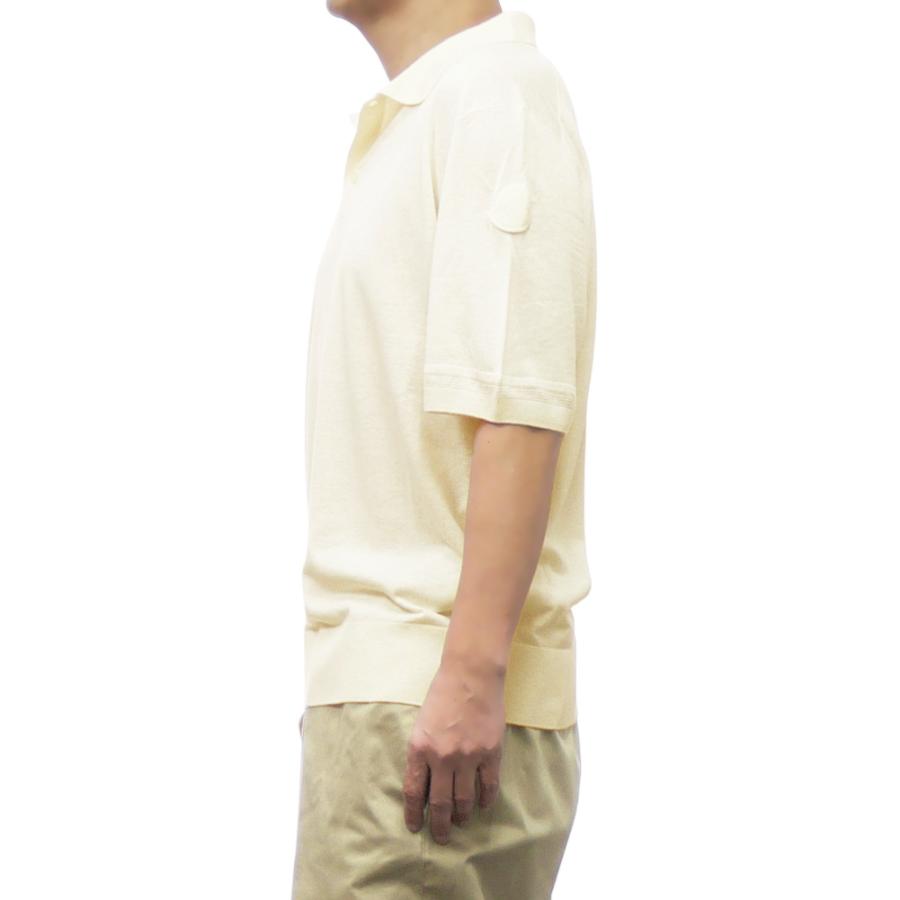 【即購入OK】　MONCLER　半袖ポロシャツ　サイズS　ホワイト　白 MONCLER モンクレール ポロシャツ レディース 半袖 コットン