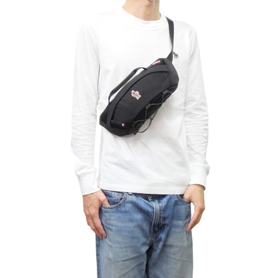 艶すぎるしまじろう】MONCLER モンクレール ボディバッグ 楽天