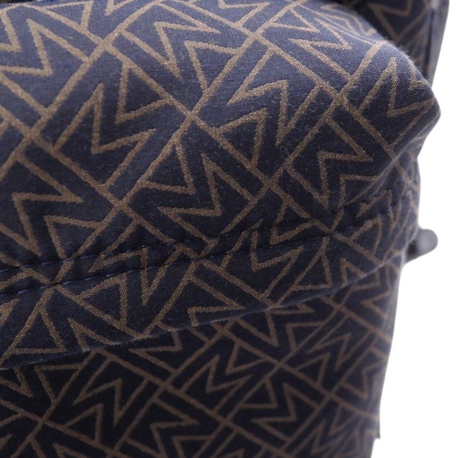 MONCLER モンクレール メンズバックパック 5A00009 M6257 / NEW PIERRICK ネイビー×ブラウンの画像