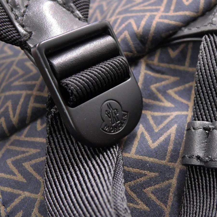 MONCLER モンクレール メンズバックパック 5A00009 M6257 / NEW PIERRICK ネイビー×ブラウンの画像